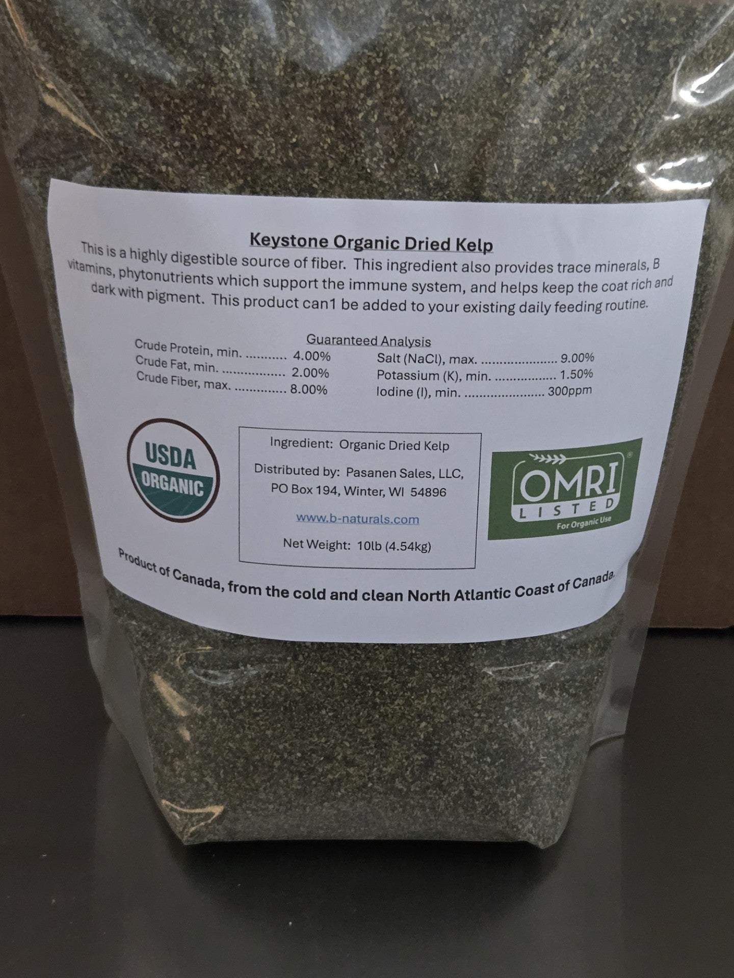 Keystone Organic Dried Kelp