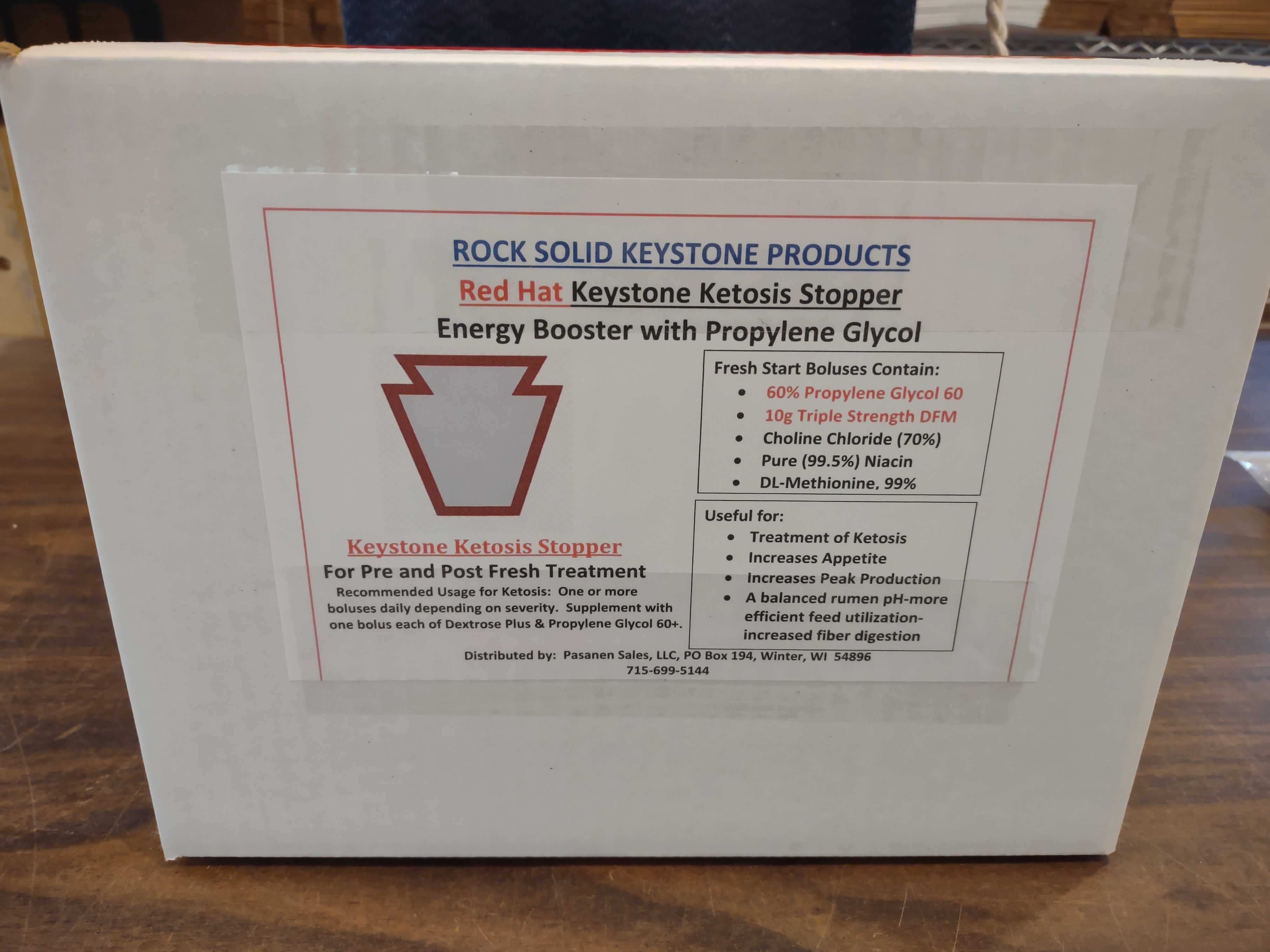 Keystone Red Hat Ketosis Stopper – b-naturalsnutrition