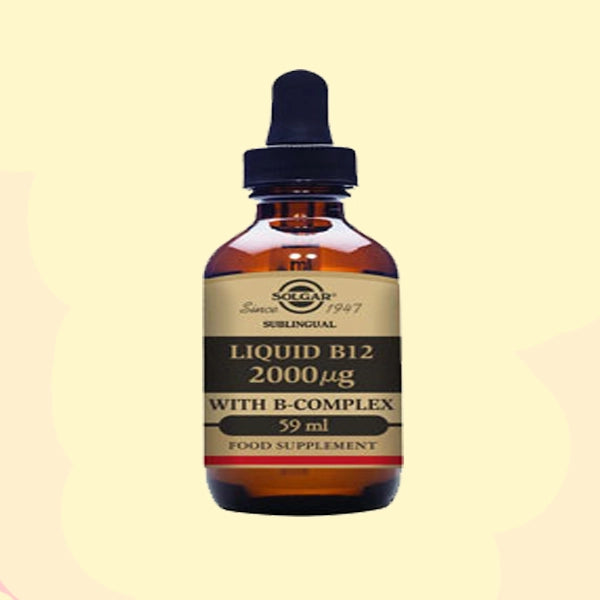 Solgar Liquid B Complex w/ B-12 Sublingual 2 oz(59 ml)